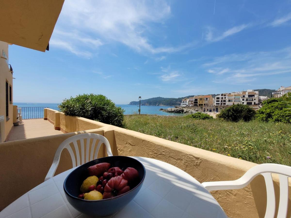 Playa Canadell Mar P Primera Linea De Mar Con Terraza Calella De Palafrugell Ngoại thất bức ảnh